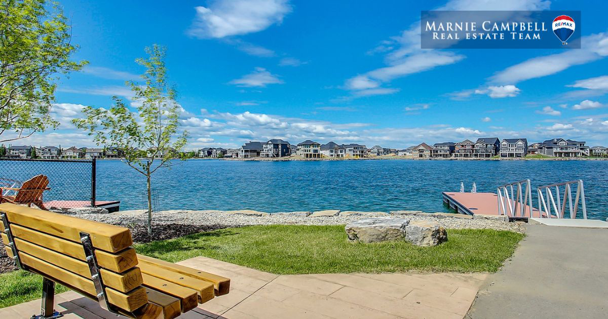 Auburn Bay, Calgary lake community.