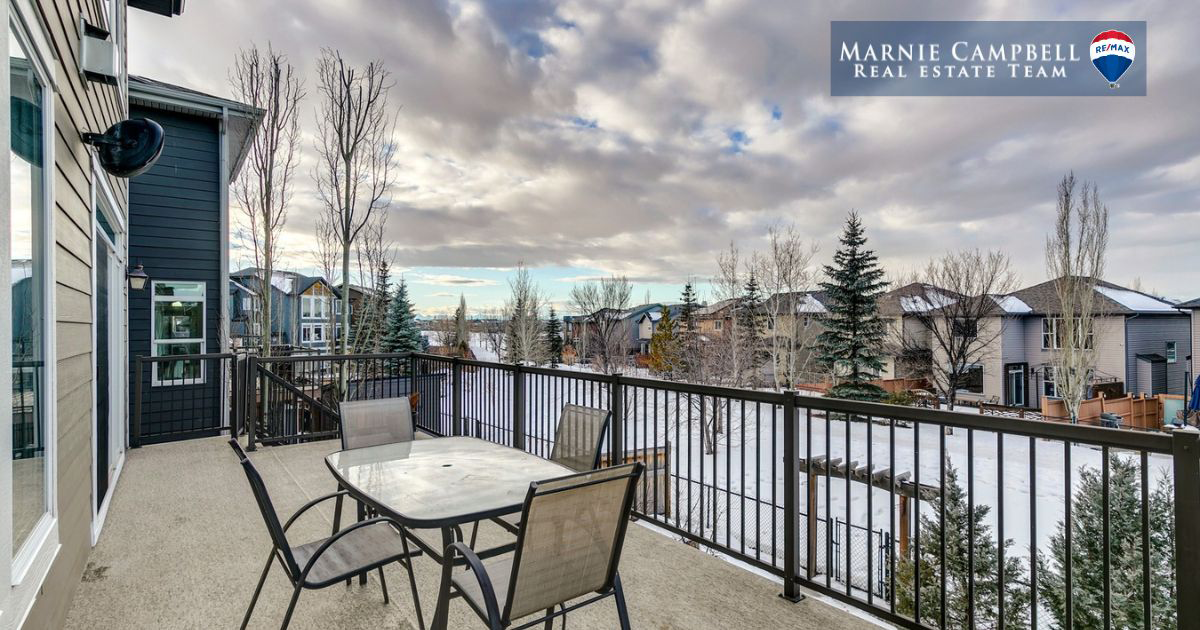 Auburn Bay, Calgary backyard view!