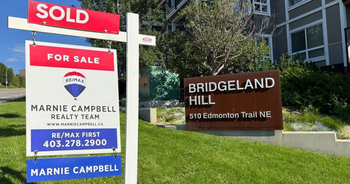 Bridgeland Hill condo - Marnie Campbell Team sold sign