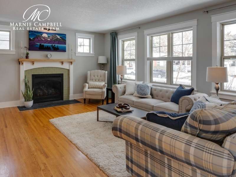 Bright Glamorgan living room professionally photographed with balanced composition
